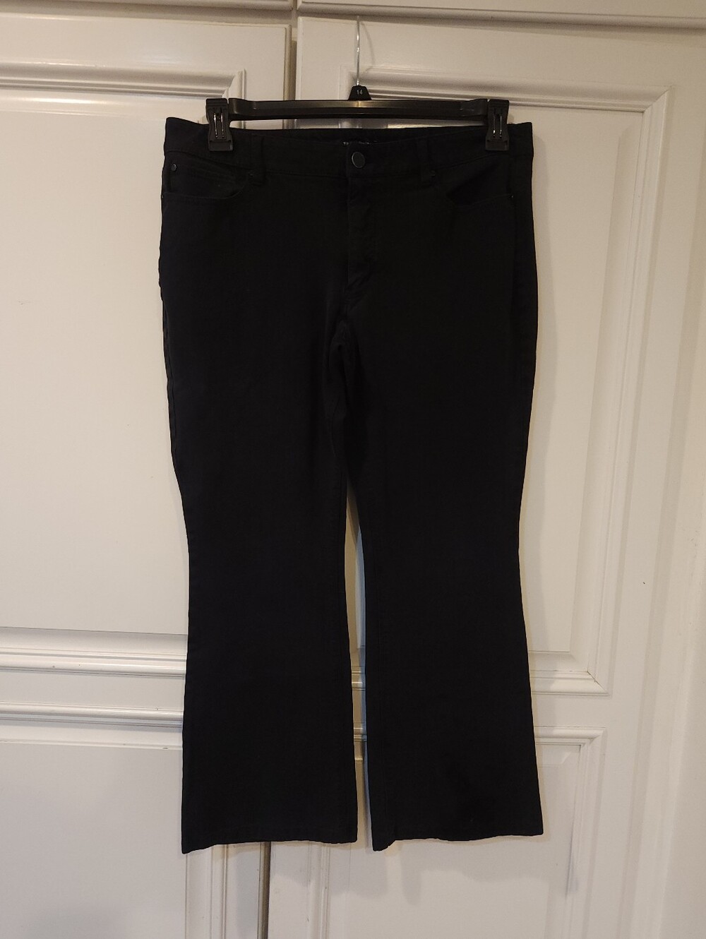 Classic Black Women's Jeans - Flared Fit